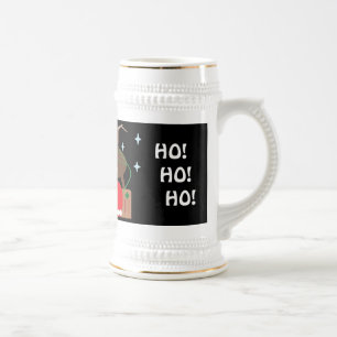 PAPAIS NOEIS SORRINDO E REINO CHRISTMAS CANECA DE