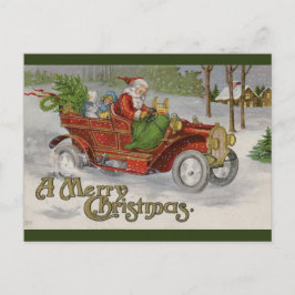 Papais noeis Vintage E Cartões de natal De Carros