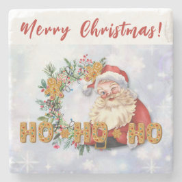 Papais noeis Vintage e Porta copos de Pedra Ho-Ho-