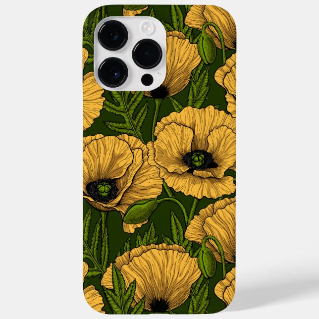 Papanicolau amarelo em verde escuro (Verso)