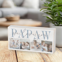 Papaw Nós Te Amo 4 Fotografias Collage