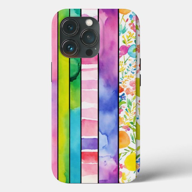 Papéis Digitais Vibrantes para Cores de Água (Verso)