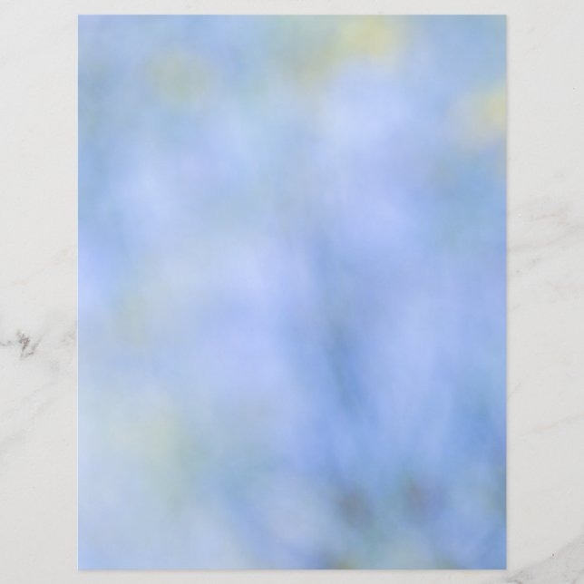 Papel Abstrato azul-branco Diário amarelo- casual (Frente)