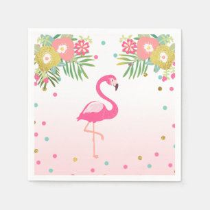 Papel Aloha aniversário tropical dos guardanapo de pape