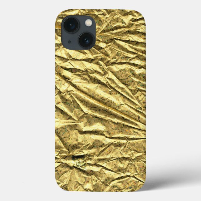 Papel alumínio dourado brilhante (Verso)