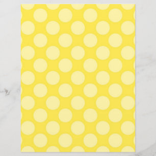 Papel amarelo frente e verso do álbum de recortes