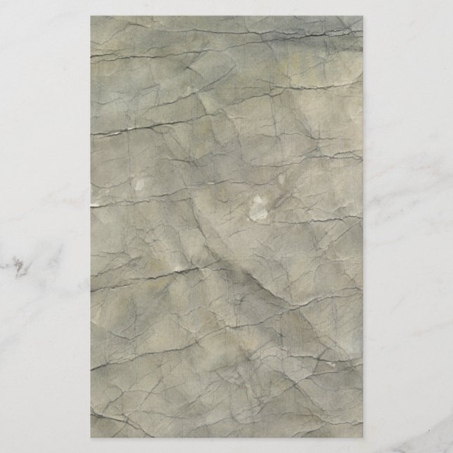 Papel antigo e cartão fendidos (Frente)