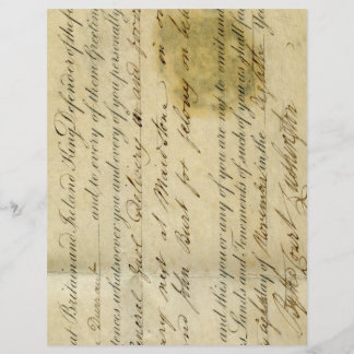 Papel antigo esmerilado Ephemera