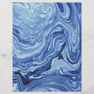 Papel Artesanato e Artes de Rodagem do Padrão Azu