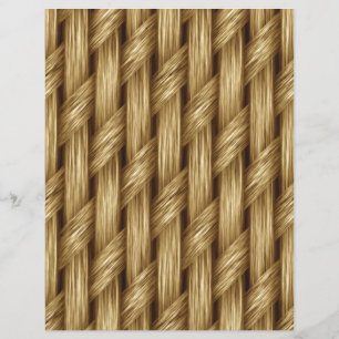 Papel Artesanato Faux Weave