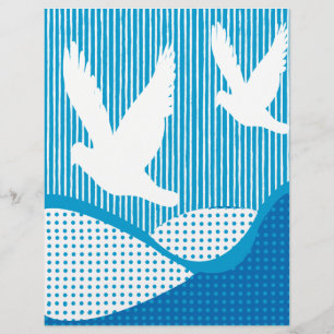 Papel artística do álbum de recortes da paz das