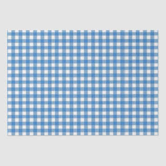 Papel Azul de Moldagem Gingham
