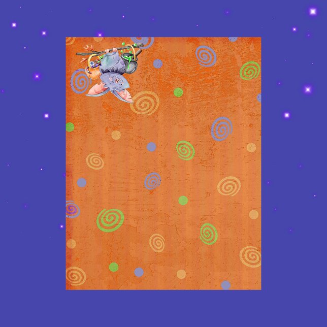 Papel Bat Bat do Halloween (Criador carregado)