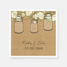 bosque rosas de marfim guardanapo personalizado