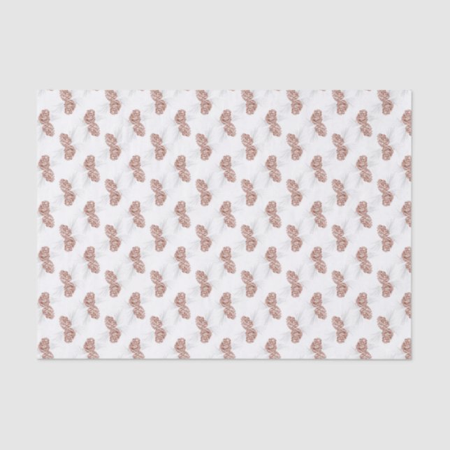 Papel branco de cinza marrom dos Pinecones de inve (Frente )