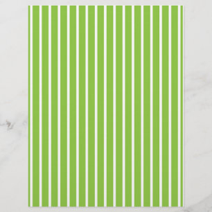 Papel branco verde do álbum de recortes do bebê