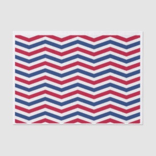 Papel branco vermelho e azul