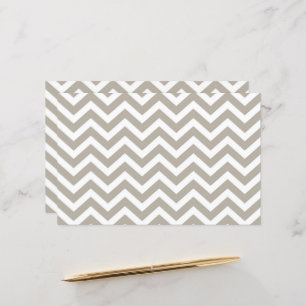 Papel Cartão Chevron Espesso Cinza e Branco V4