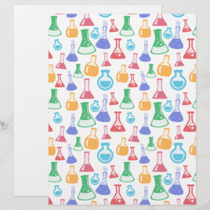 Papel cartão padrão de Química/Ciência
