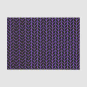 Papel Chevron - Roxo em Preto