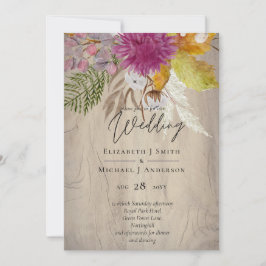 PAPEL Cinnamon Casamento Fall Florals