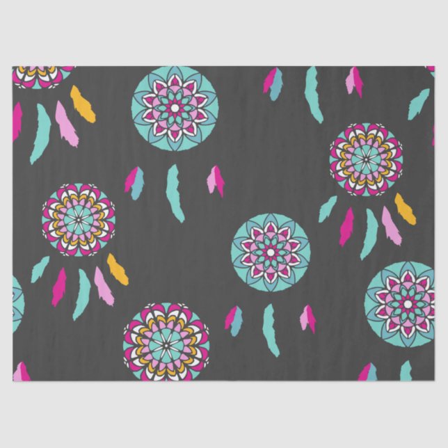 papel colorido de captura de sonhadores (Frente )