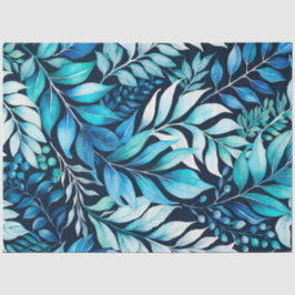 Papel Colorido Tecido de Arte Botânica