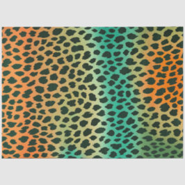 Papel Colorido Tecido de Impressão Animal