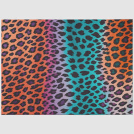 Papel Colorido Tecido de Impressão Animal