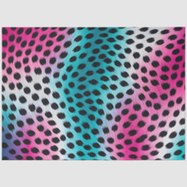 Papel Colorido Tecido de Impressão Animal