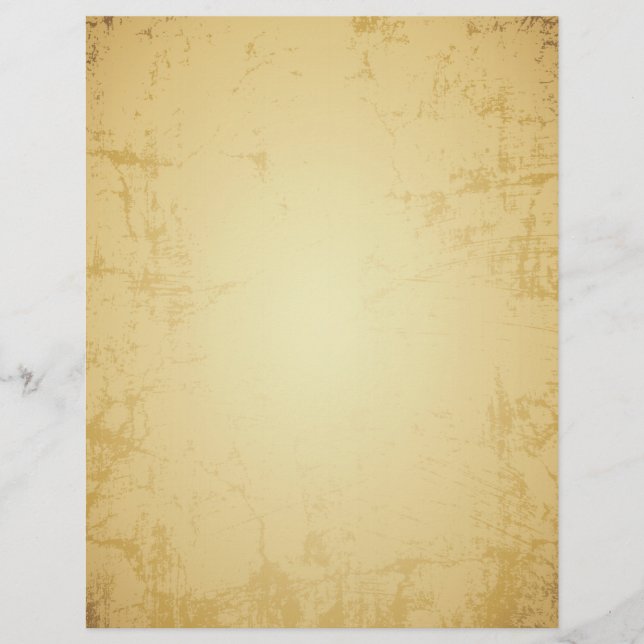 Papel com aparência de pergaminho vintage antigo (Frente)