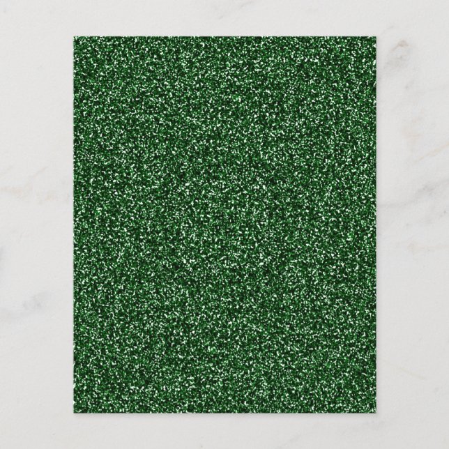 papel com padrão de textura brilhante verde (Frente)
