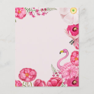 Papel cor-de-rosa exótico do álbum de recortes d