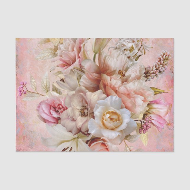 Papel cor-de-rosa para o jardim (Frente )