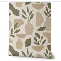 Papel Cortado Jardim Orgânico Moderno Descola e Co