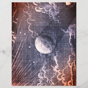 Papel de álbum de recortes do universo da galáxia