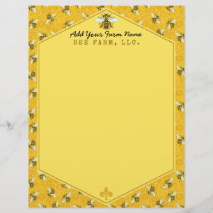 Papel de Apiário de Abelhas Honeycomb Bumble Fazen