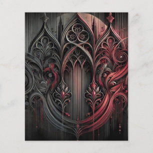 Papel de Arte Gótico Elegante