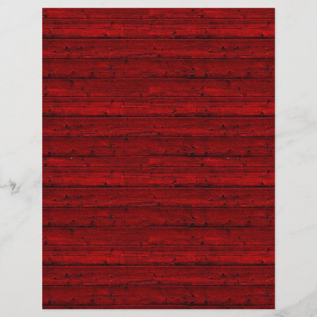 Papel de Artesanato de Conselhos de madeira vermel (Frente)