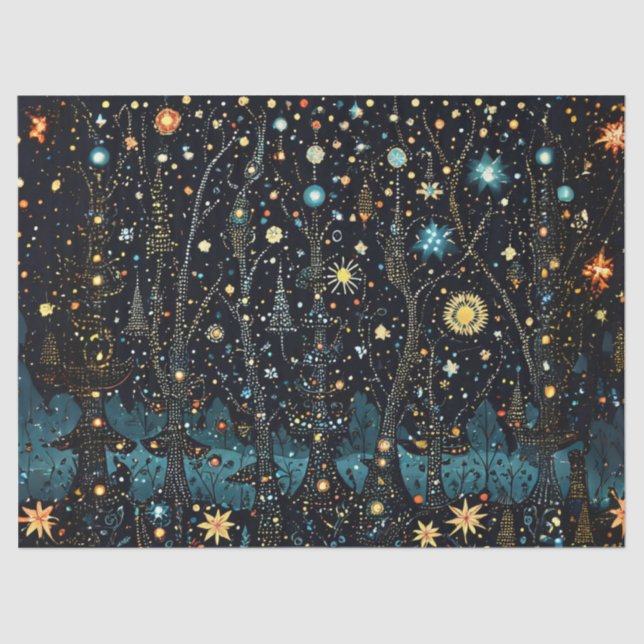 Papel de Artesanato de Decoupage Noite de Natal Im (Frente )