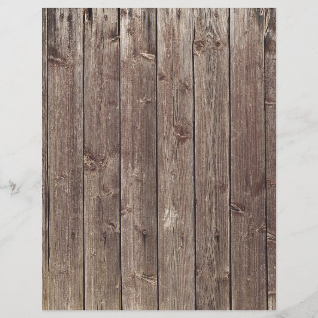 Papel de Artesanato de madeira de galhardetes na R (Frente)