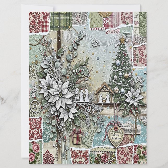 Papel de artesanato de Natal da Natividade (Frente)