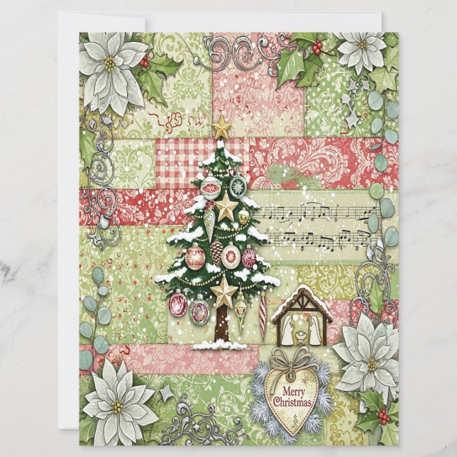 Papel de artesanato de Natal da Natividade (Frente)