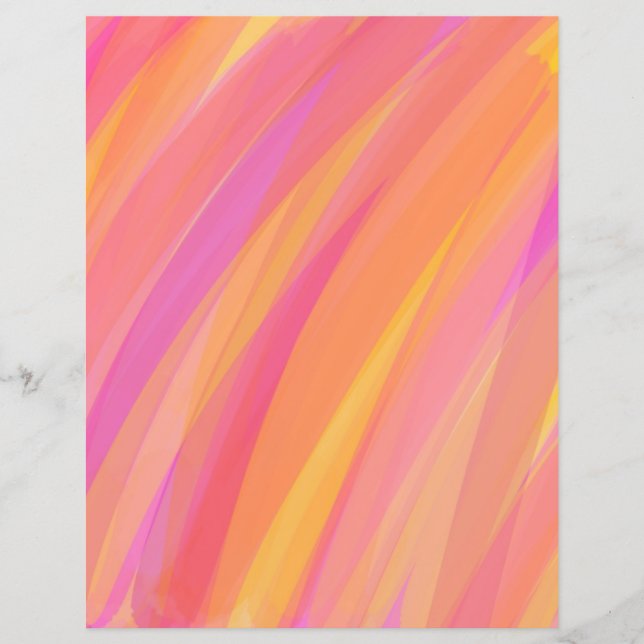 Papel de Artesanato de scrapbooking, cor-de-rosa,  (Frente)