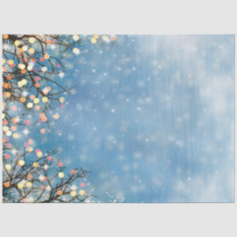 Papel de árvore de Natal brilhante