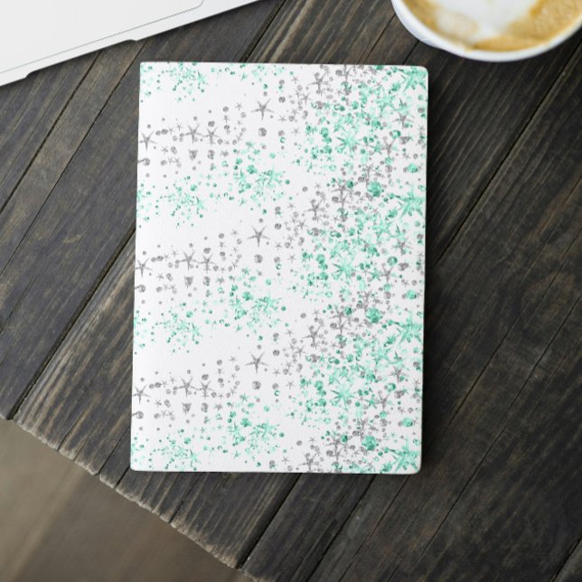 Papel de Capa Azul-Prateado (Criador carregado)