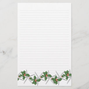 Papel de Carta com Cabeçalho de Estrelas-do-Mar e