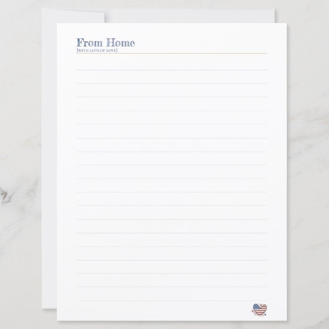 Papel de Carta de Bootcamp Cartas de Casa para Esc (Frente)