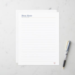 Papel de Carta de Bootcamp Cartas de Casa para Esc