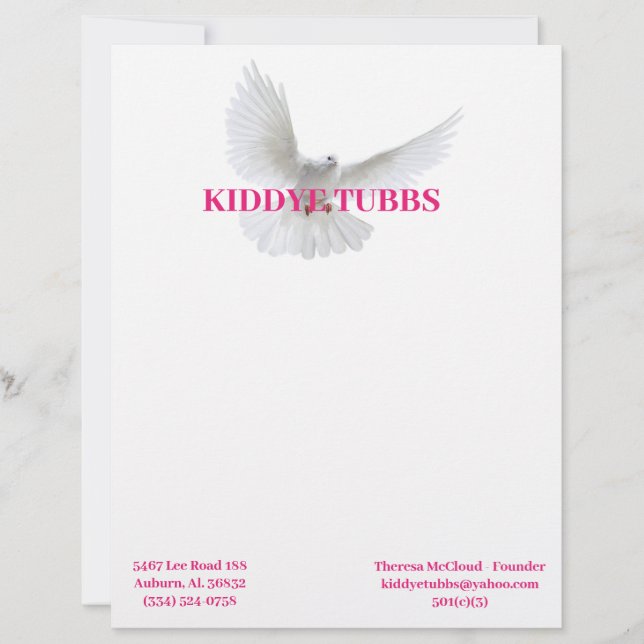 Papel de carta de negócios (Frente)